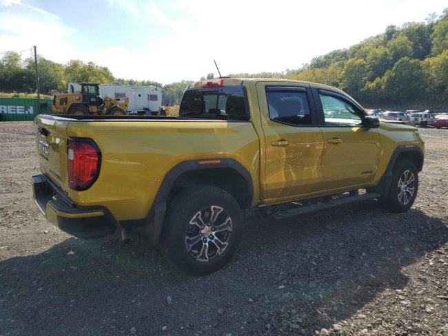 Salvage 2023 Gmc Canyon At4 in Gold