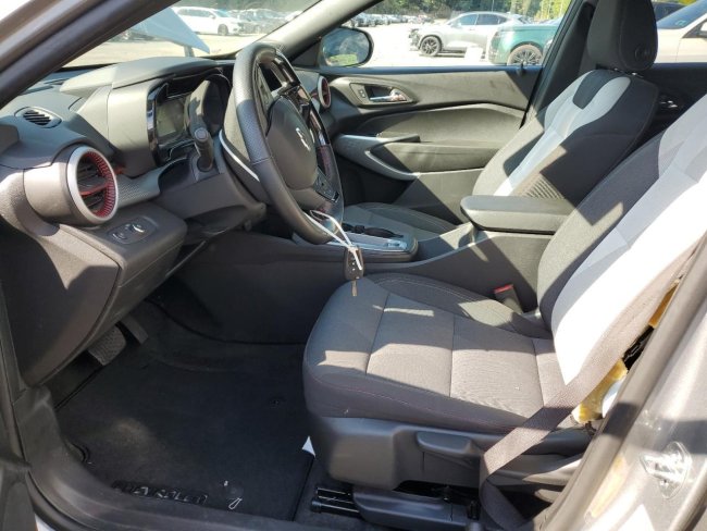 Salvage 2024 Chevrolet Trax  in Gray