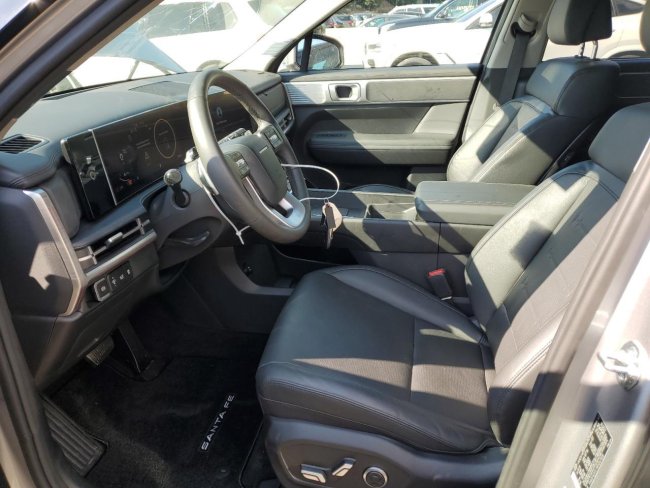 Salvage 2024 Hyundai Santa Fe Limited in Gray
