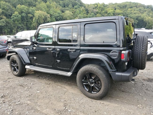 Salvage 2023 Jeep Wrangler Sahara in Black