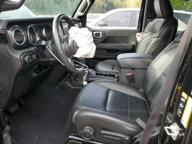 Salvage 2023 Jeep Wrangler Sahara in Black
