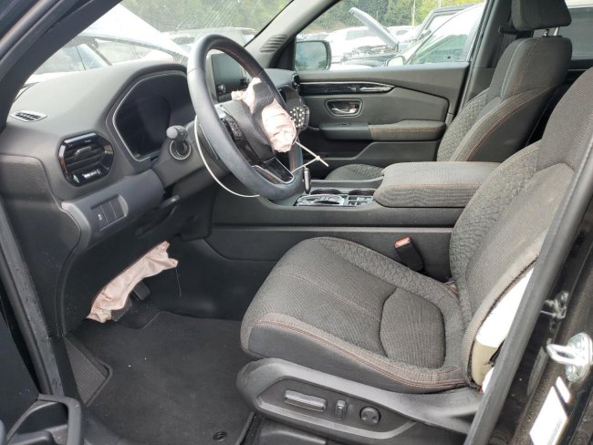 Salvage 2025 Honda Pilot Sport in Black