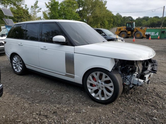 Salvage 2021 Land Rover Range Rover Hse Westminster Edition in White