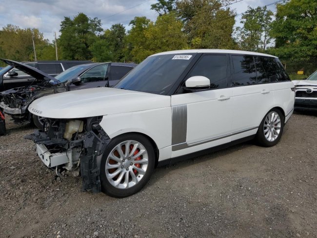 Salvage 2021 Land Rover Range Rover Hse Westminster Edition in White