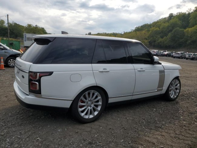 Salvage 2021 Land Rover Range Rover Hse Westminster Edition in White