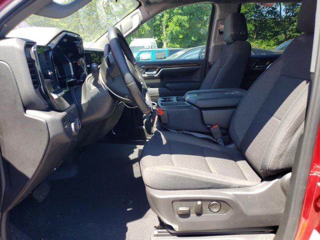 Salvage 2024 Chevrolet Silverado Rst in Burgundy