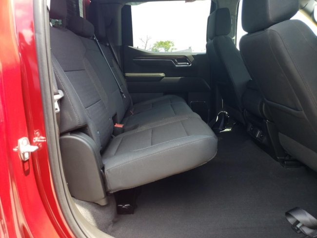 Salvage 2024 Chevrolet Silverado Rst in Burgundy