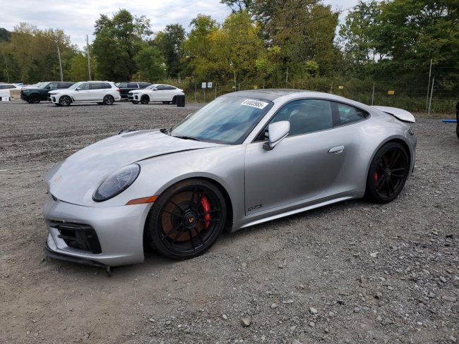 Salvage 2024 Porsche 911 Gts in Gray