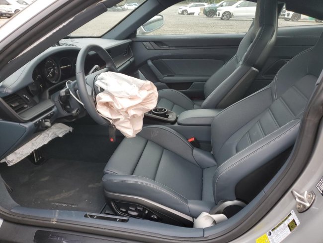 Salvage 2024 Porsche 911 Gts in Gray