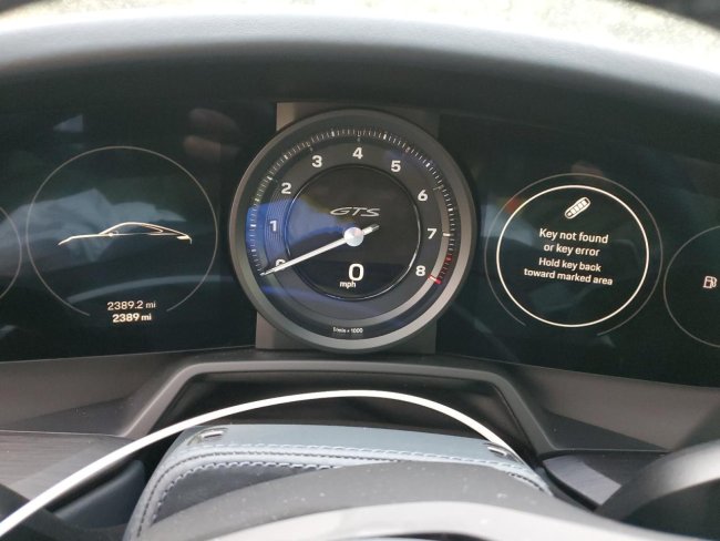Salvage 2024 Porsche 911 Gts in Gray