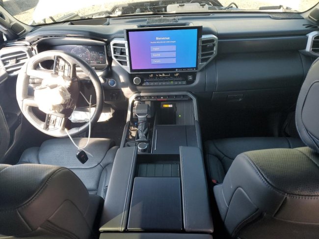 Salvage 2024 Toyota Sequoia Platinum in White