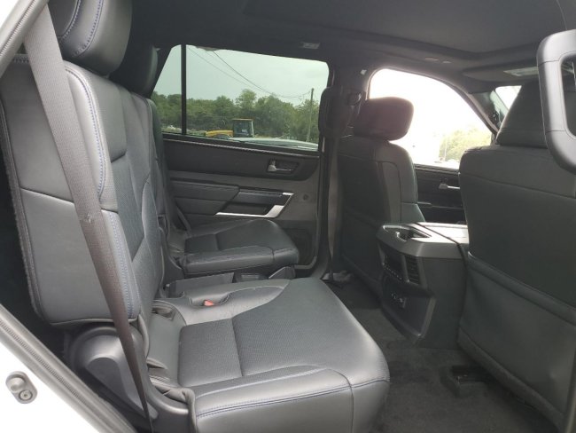 Salvage 2024 Toyota Sequoia Platinum in White