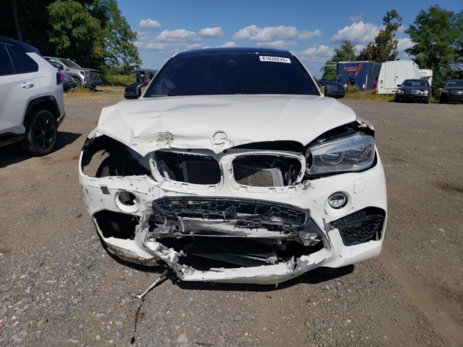 Salvage 2019 Bmw X6 M  in White