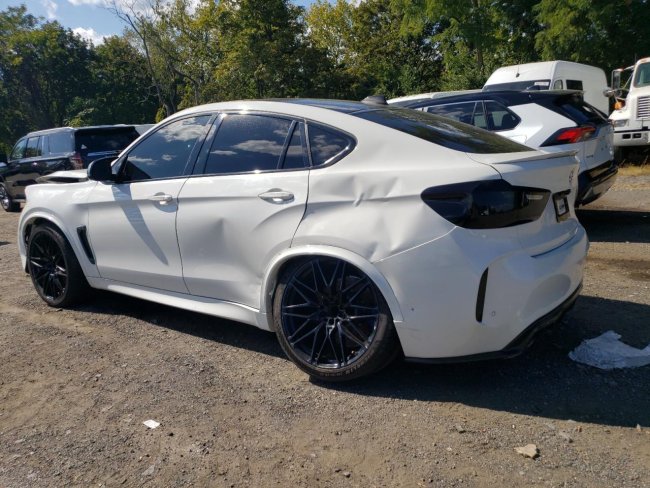 Salvage 2019 Bmw X6 M  in White