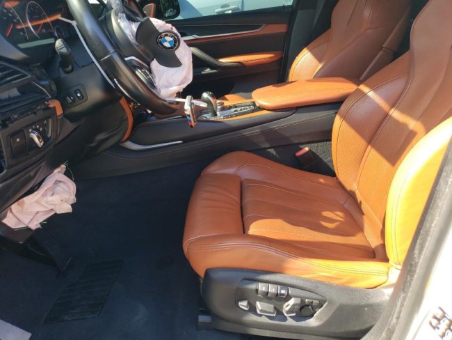 Salvage 2019 Bmw X6 M  in White