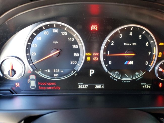 Salvage 2019 Bmw X6 M  in White