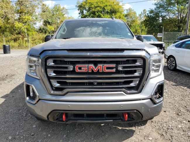 Salvage 2021 Gmc Sierra At4 in Gray