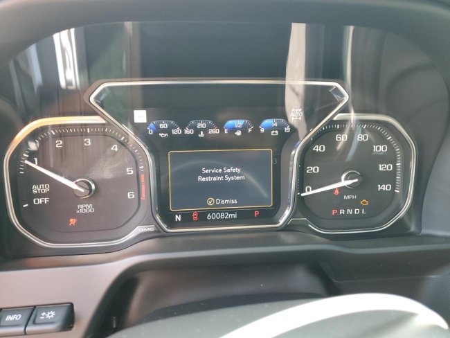 Salvage 2021 Gmc Sierra At4 in Gray