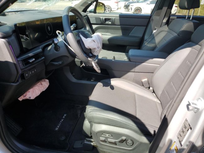 Salvage 2025 Hyundai Santa Fe Calligraphy in Gray
