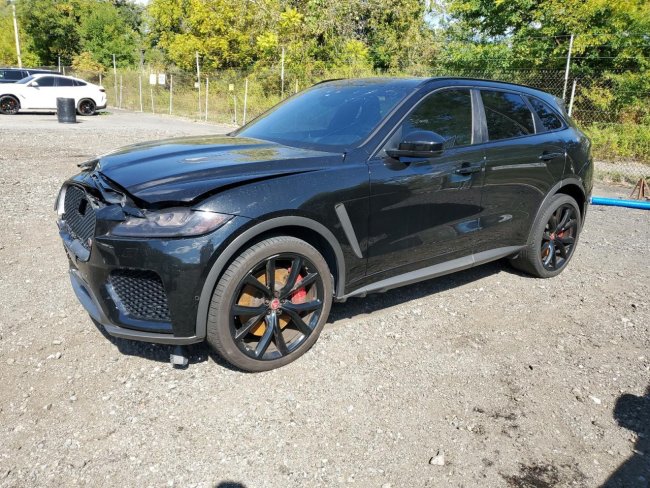 Salvage 2020 Jaguar F-pace Svr in Black