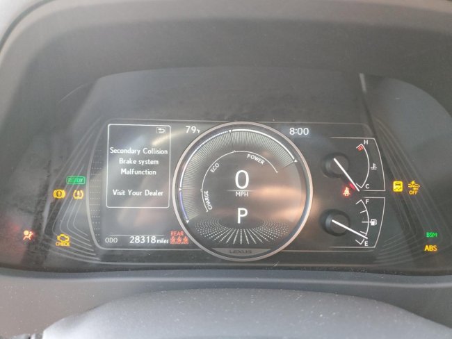 Salvage 2024 Lexus Ux 250h in Black