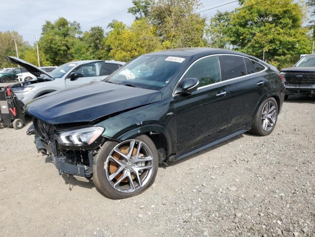 Salvage 2022 Mercedes-benz Gle Coupe Amg 53 4matic in Green