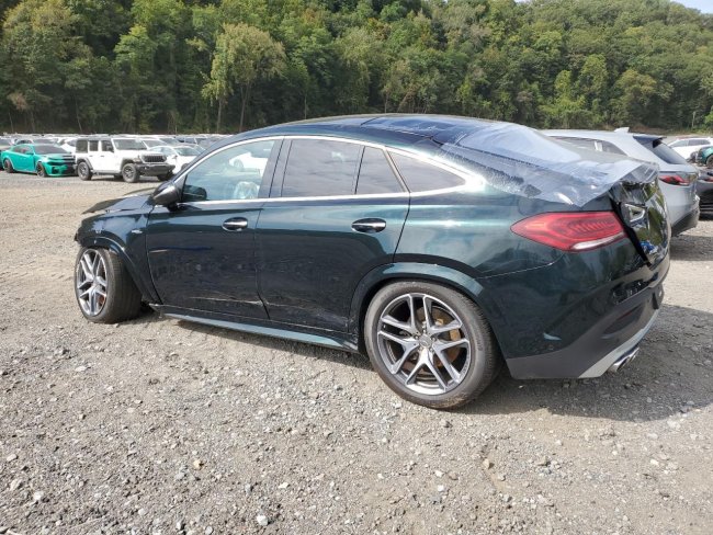 Salvage 2022 Mercedes-benz Gle Coupe Amg 53 4matic in Green