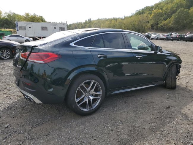 Salvage 2022 Mercedes-benz Gle Coupe Amg 53 4matic in Green
