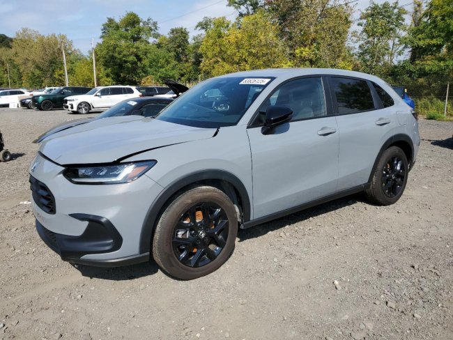 Salvage 2025 Honda Hr-v Sport in Gray