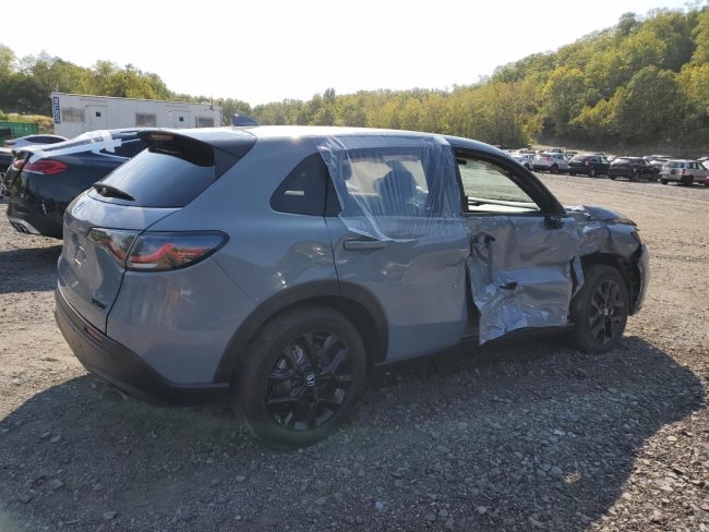 Salvage 2025 Honda Hr-v Sport in Gray