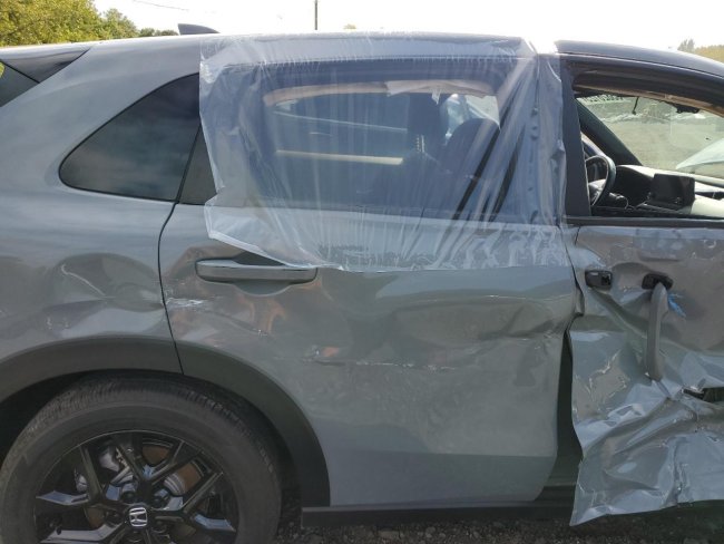 Salvage 2025 Honda Hr-v Sport in Gray