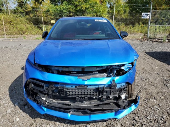 Salvage 2025 Chevrolet Equinox Rs in Blue