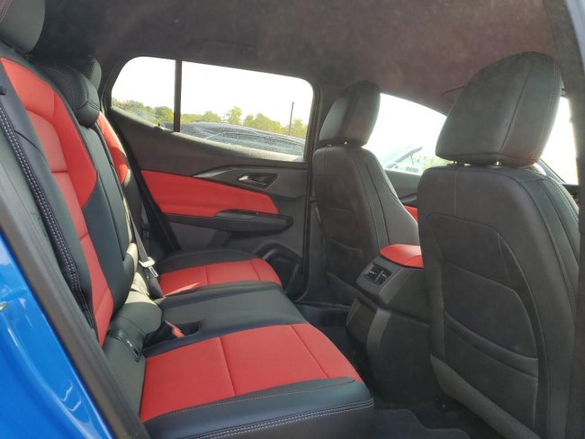 Salvage 2025 Chevrolet Equinox Rs in Blue