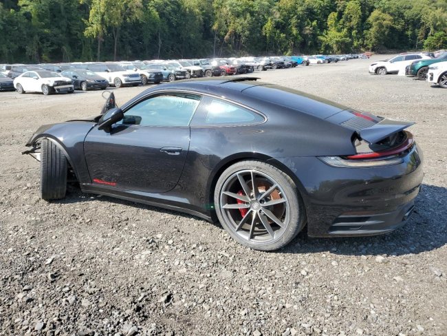 Salvage 2020 Porsche 911 Carrera 4s in Black