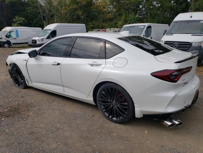 Salvage 2022 Acura Tlx Type S in White