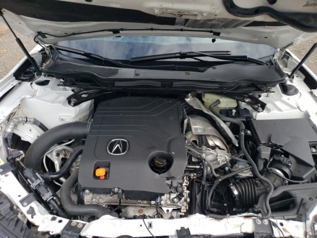 Salvage 2022 Acura Tlx Type S in White