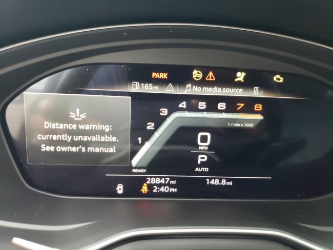 Salvage 2024 Audi A5 Premium Plus 45 in Gray