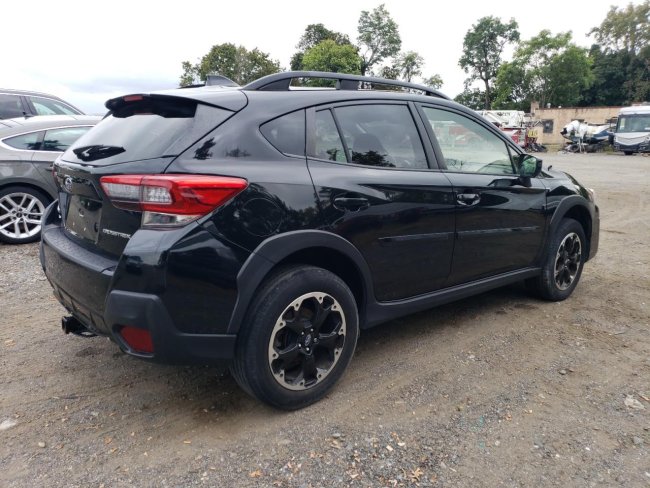 Salvage 2023 Subaru Crosstrek  in Black