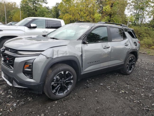 Salvage 2025 Chevrolet Equinox Rs in Gray