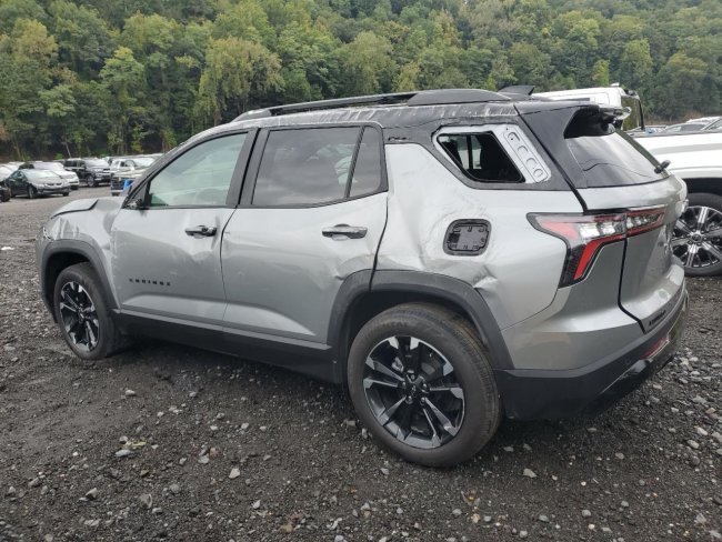 Salvage 2025 Chevrolet Equinox Rs in Gray