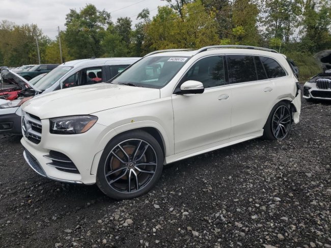 Salvage 2022 Mercedes-benz Gls 450 4matic in White