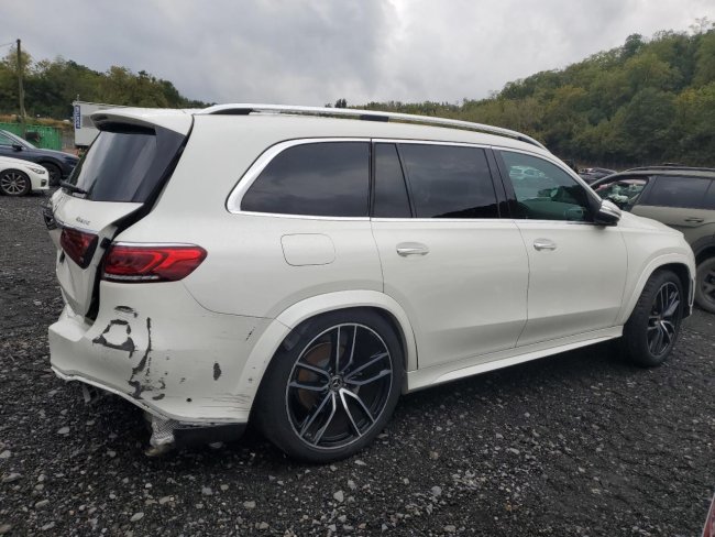 Salvage 2022 Mercedes-benz Gls 450 4matic in White