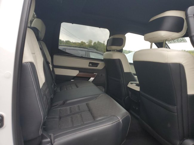 Salvage 2022 Toyota Tundra Capstone in White