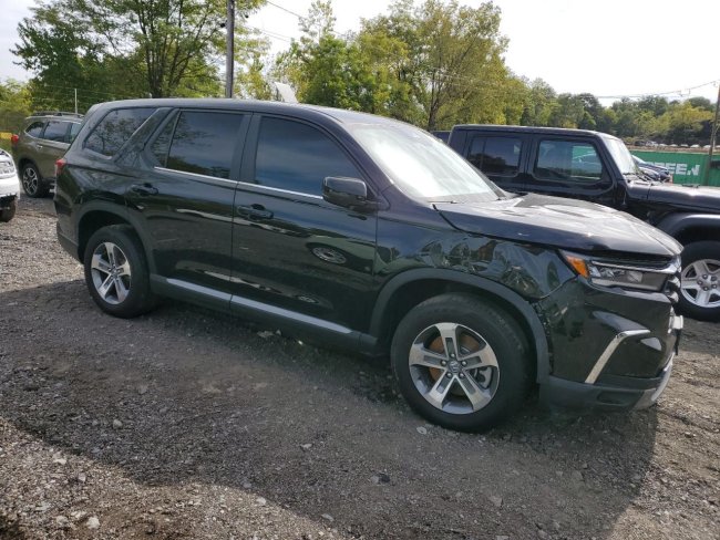 Salvage 2024 Honda Pilot Exl in Black