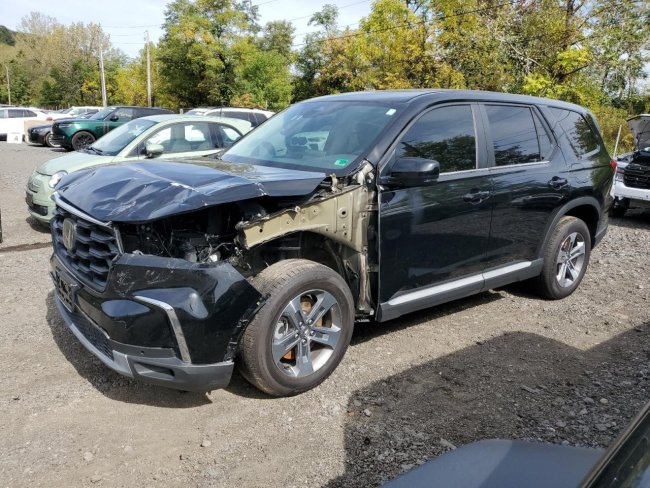 Salvage 2024 Honda Pilot Exl in Black