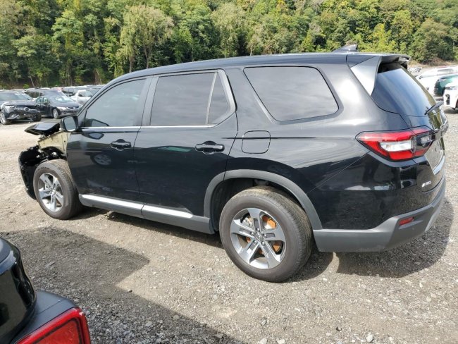 Salvage 2024 Honda Pilot Exl in Black