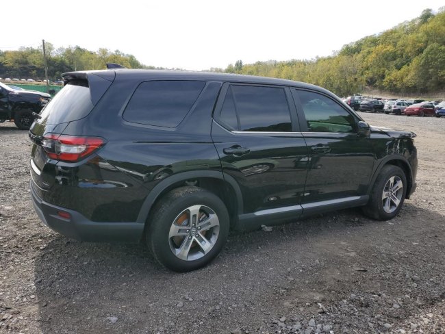 Salvage 2024 Honda Pilot Exl in Black