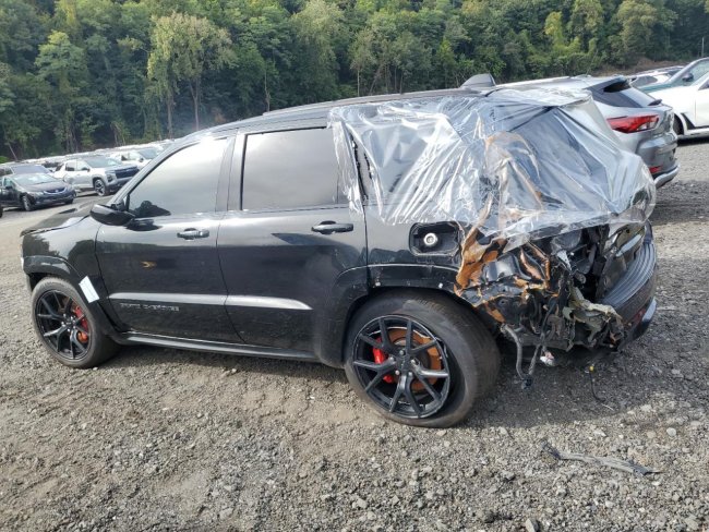 Salvage 2018 Jeep Grand Cherokee Srt-8 in Black