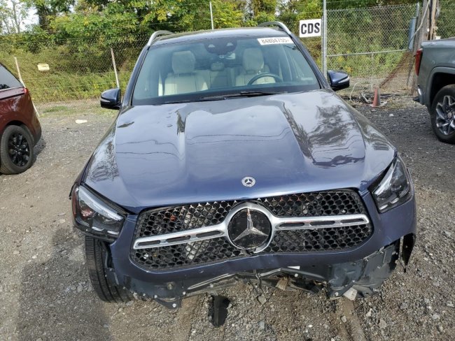 Salvage 2024 Mercedes-benz Gle 450e 4matic in Blue