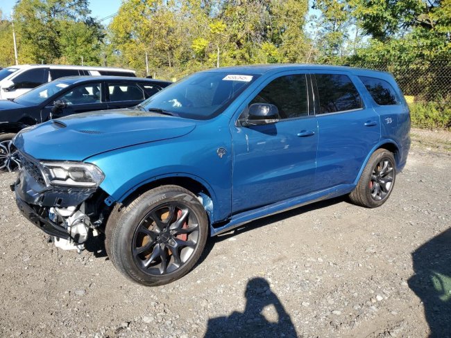 Salvage 2024 Dodge Durango Srt Hellcat in Blue